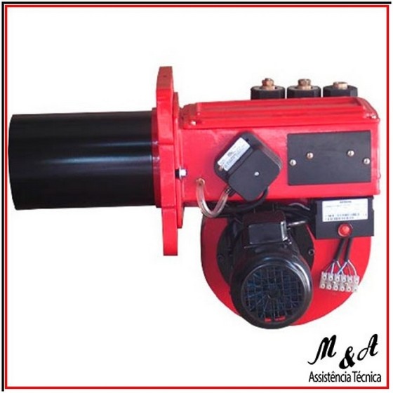 Manutenção de Queimador Gás Industrial
