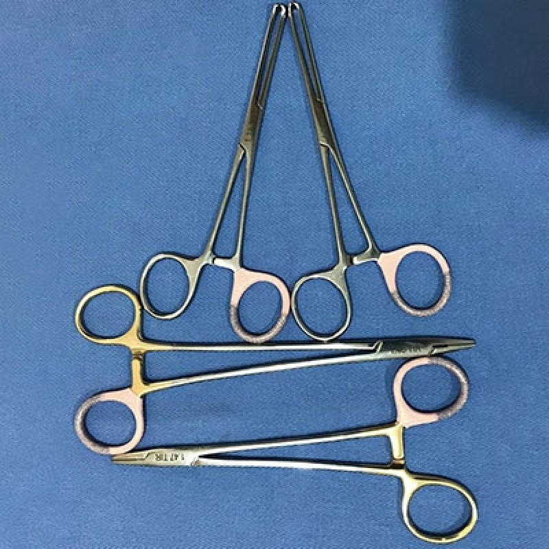 Marcação de Instrumentos Cirúrgicos Resina