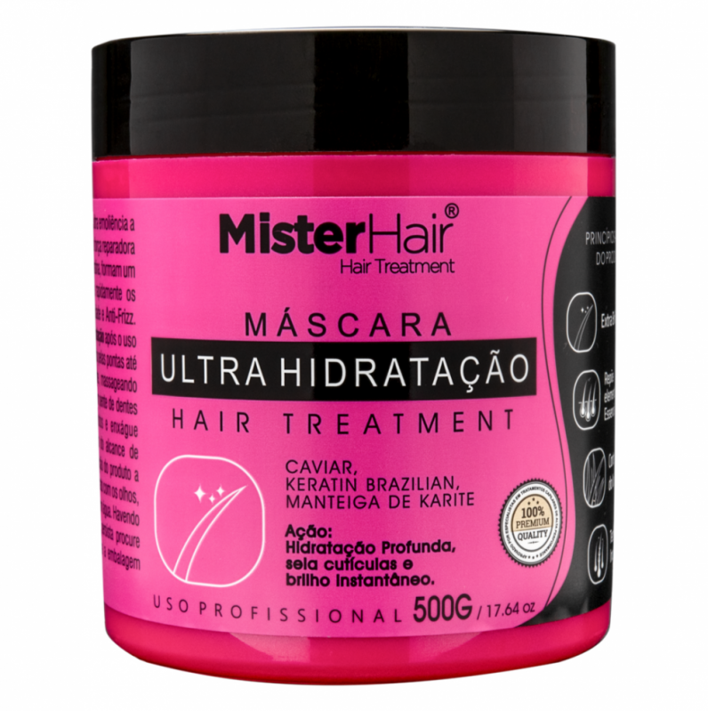 Máscara de Cabelo Liso