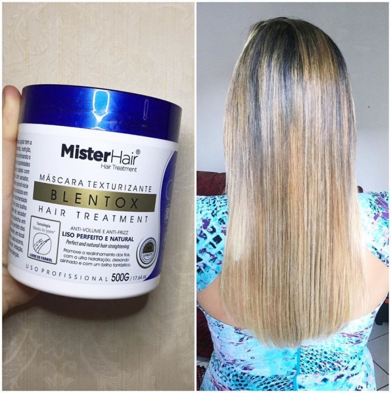 Máscara de Hidratação para Cabelo Liso