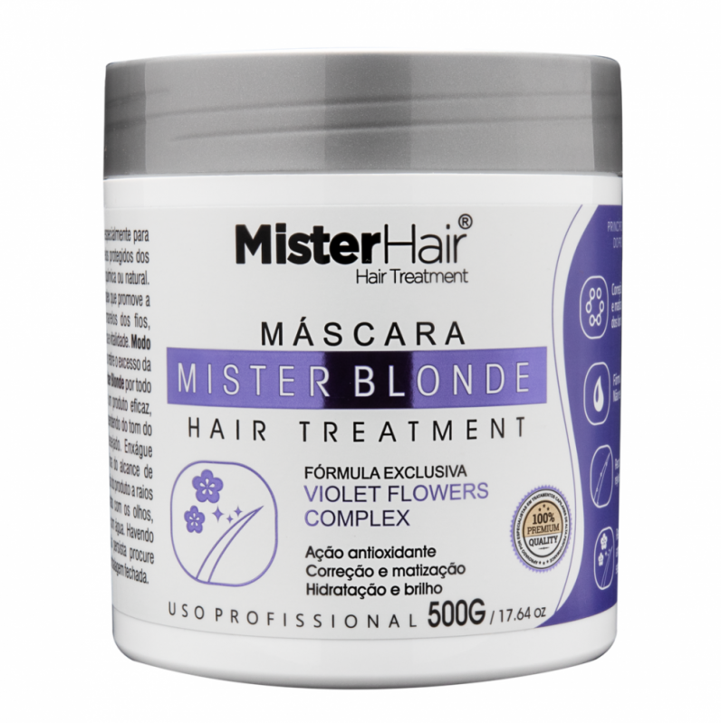 Máscara Hidratante Cabelo Masculino