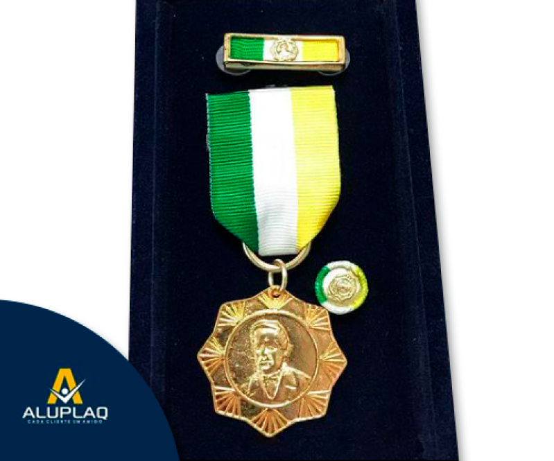 Medalha Personalizada Aço