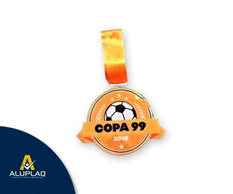 Medalha Personalizada Acrílico