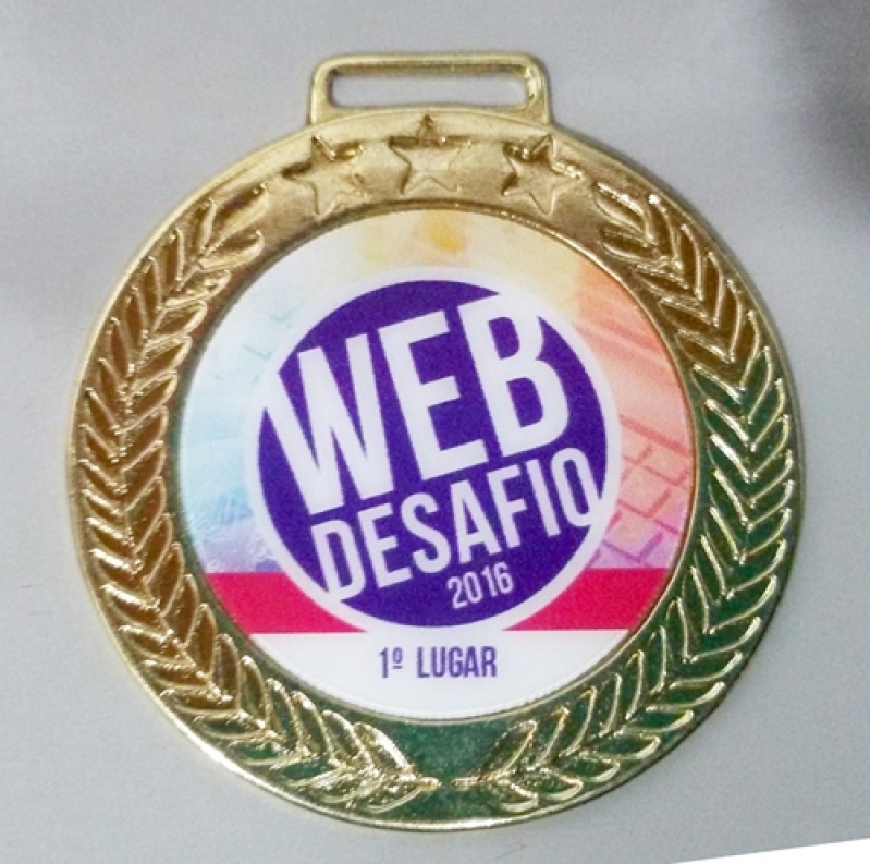 Medalha Personalizada com Foto