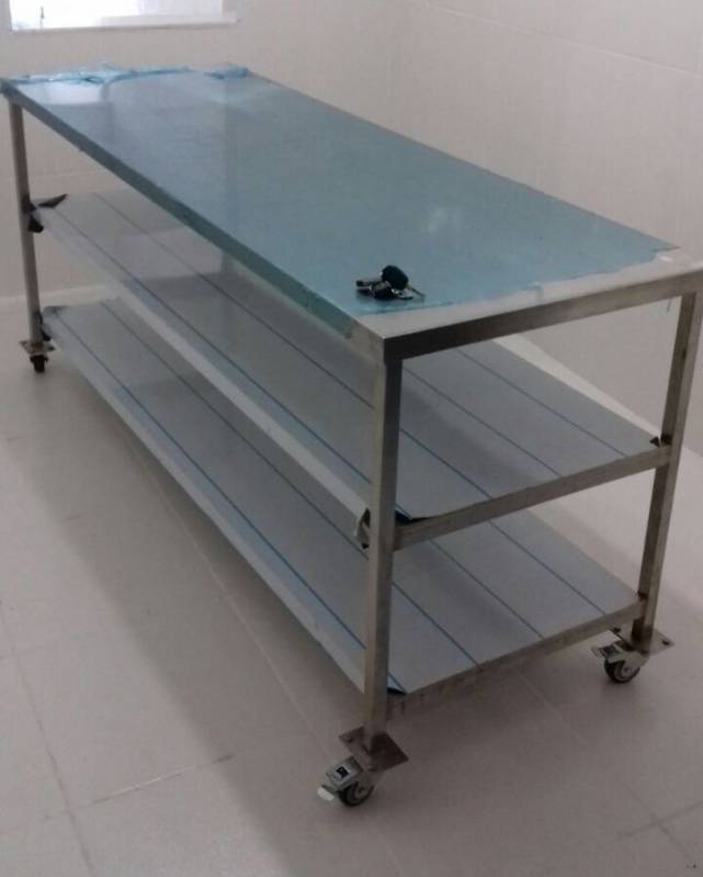 Mesa Auxiliar Inox