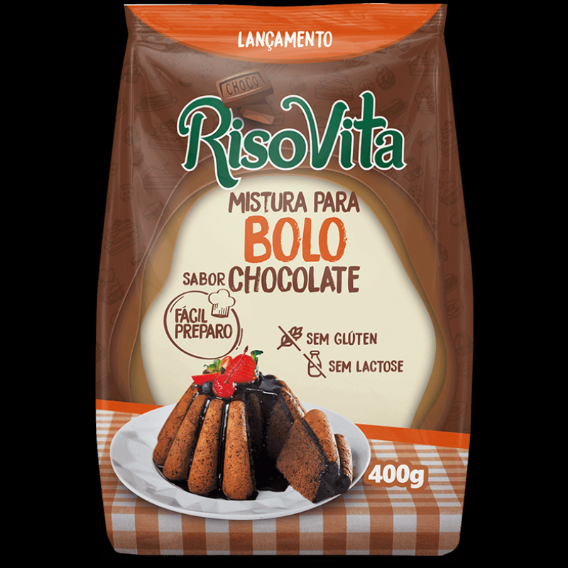 Mistura para Bolo Risovita Chocolate