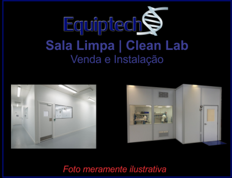 Montagem de Sala Limpa com Pressão Positiva