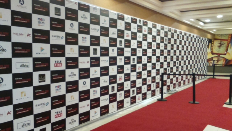 Painel Backdrop em Lona