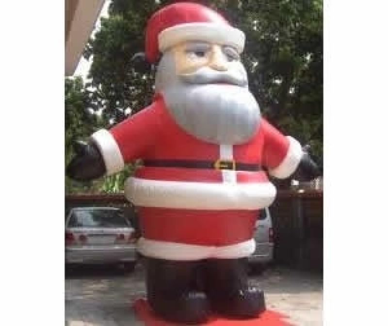 Papai Noel Inflável em São Paulo