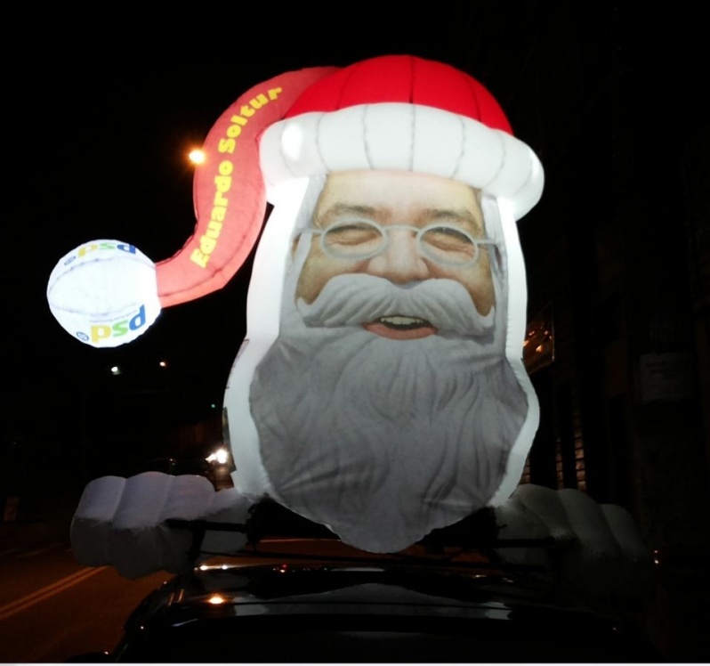 Papai Noel Inflável em Sp