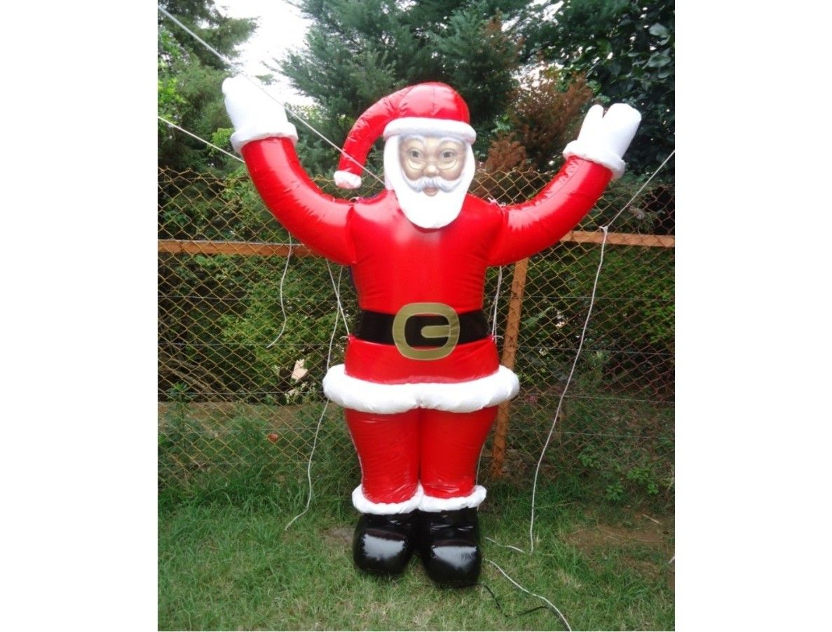 Papai Noel Inflável Gigante