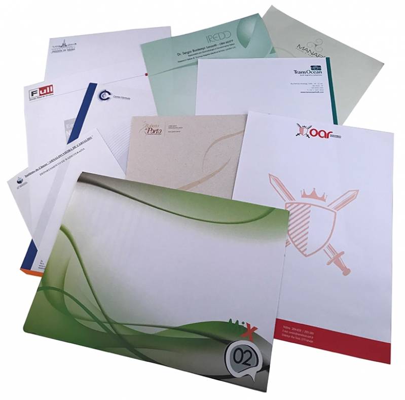 Papel Carta com Logotipo