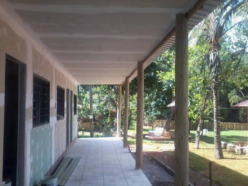 Parede Drywall área Externa