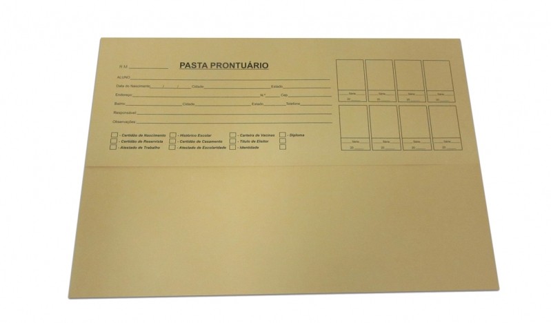 Pasta de Prontuário