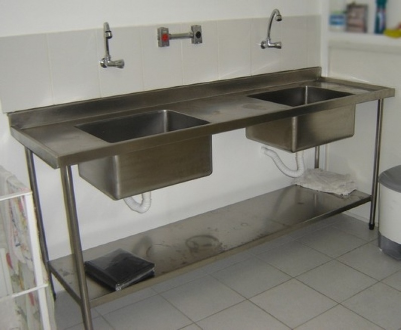 Pia de Aço Inox