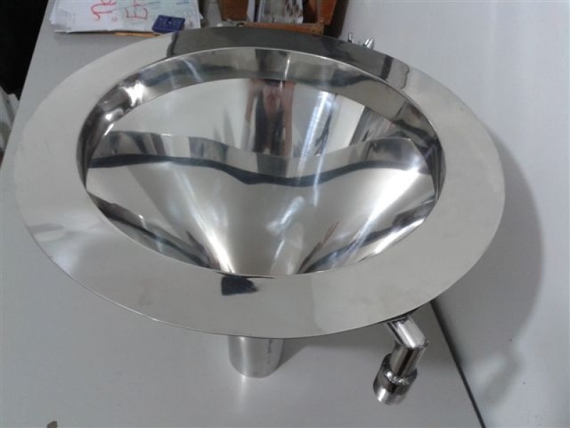 Pia de Expurgo de Inox