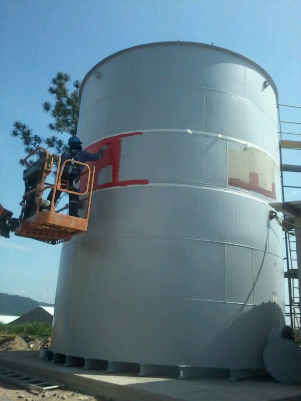 Pintura de Silo Industrial