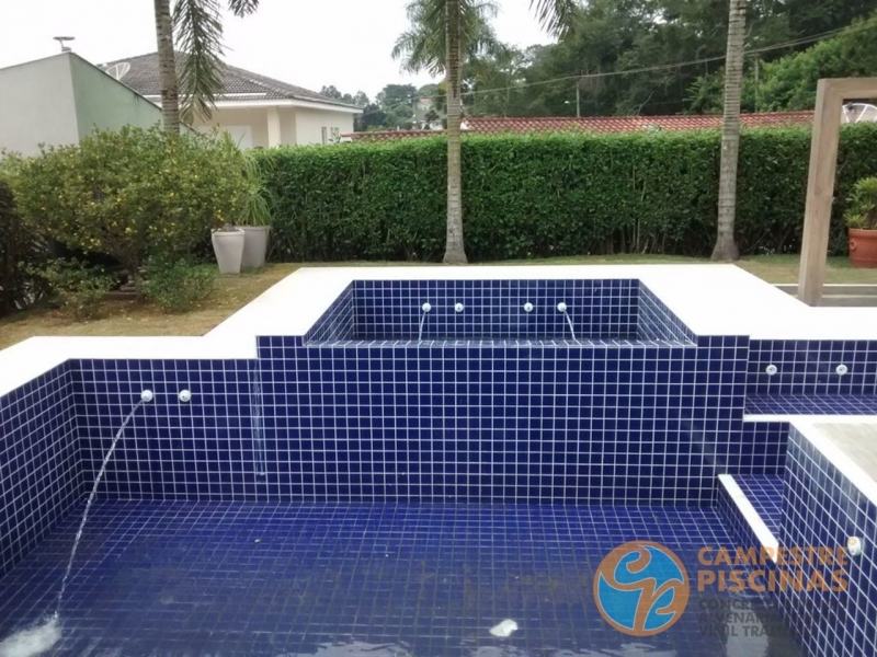 Piscina com Concreto