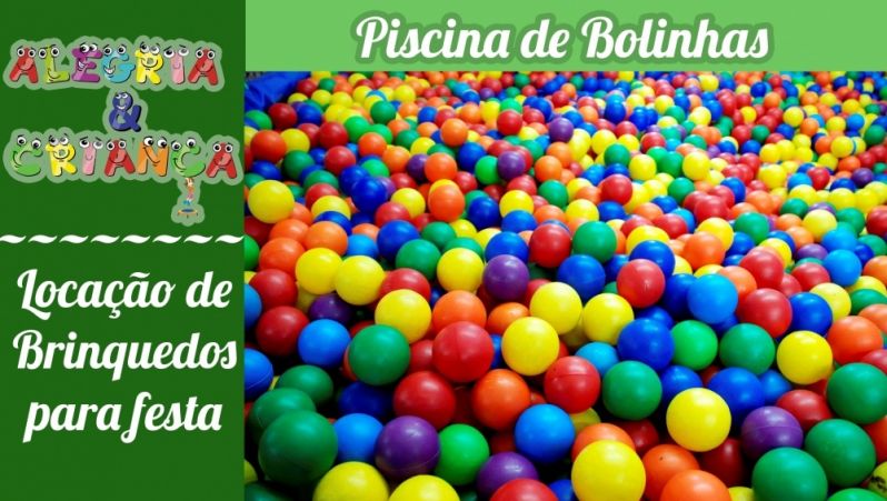 Piscina de Bolinhas para Alugar