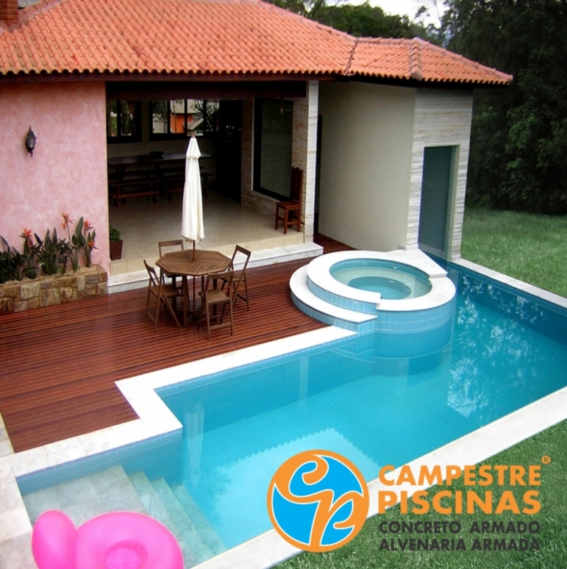 Piscina de Concreto Residencial