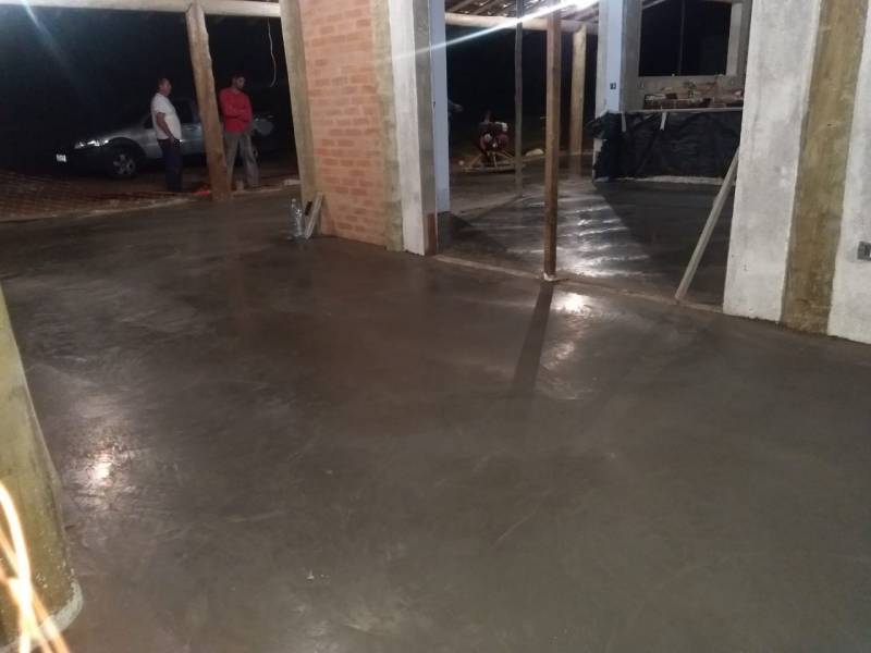 Piso de Concreto para área Externa