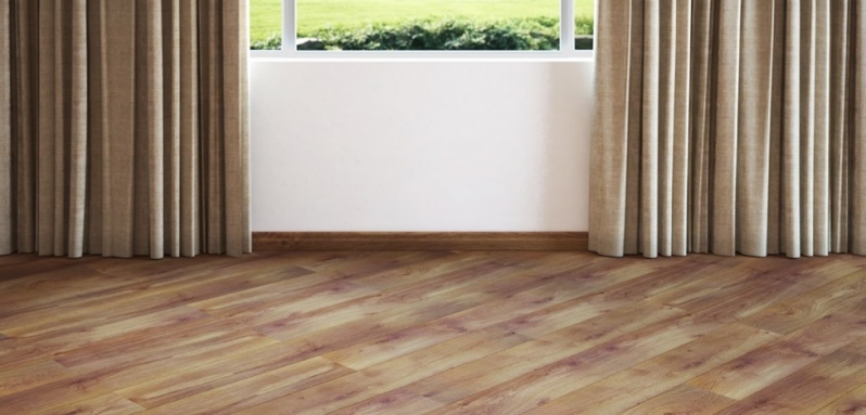 Piso Laminado Durafloor Branco Malibu