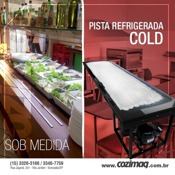 Pista Refrigeradas para Salada