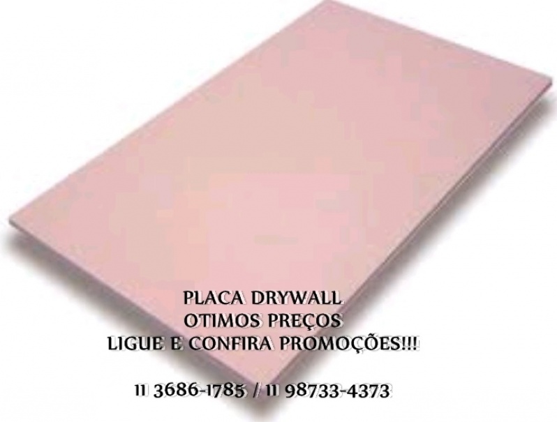 Placa de Gesso Resistente a Umidade