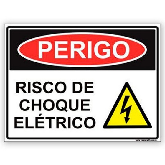 Placa de Segurança Acesso Restrito