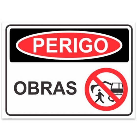 Placa de Sinalização de Emergência para Empresa