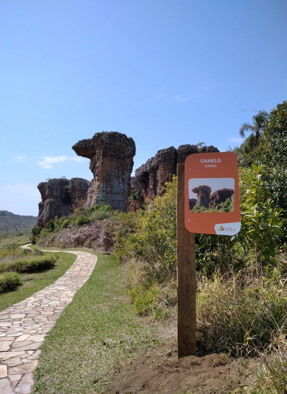 Placa de Sinalização Saída