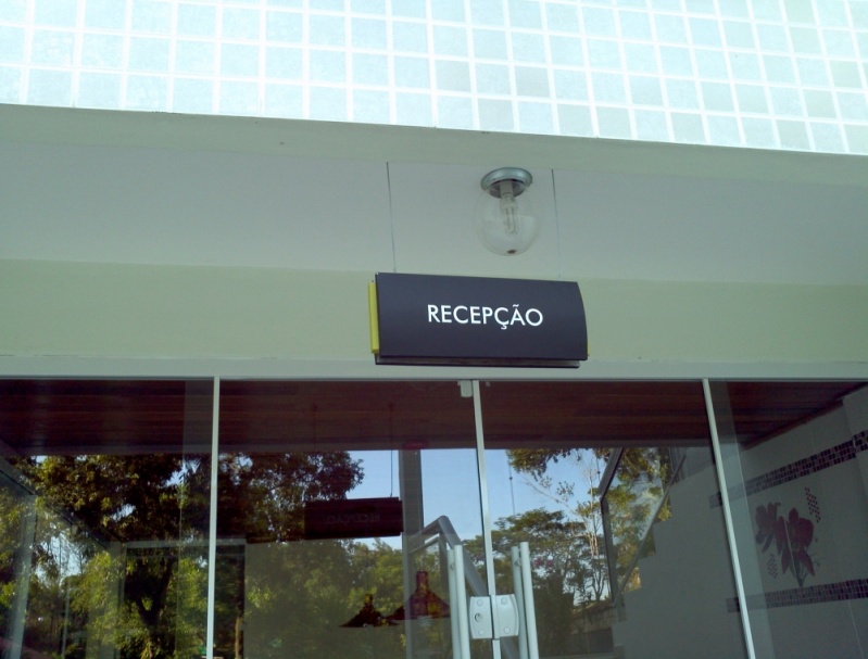 Placa para Condomínio