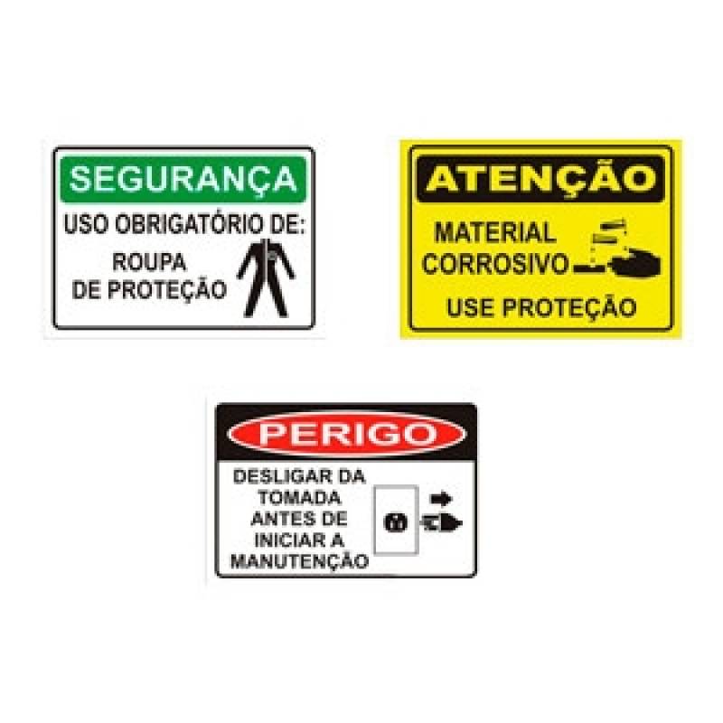 Placas de PVC com Impressão