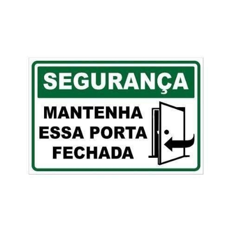 Placas de Sinalização de Segurança do Trabalho Construção Civil