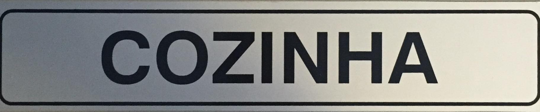 Placas de Sinalização Galvanizada