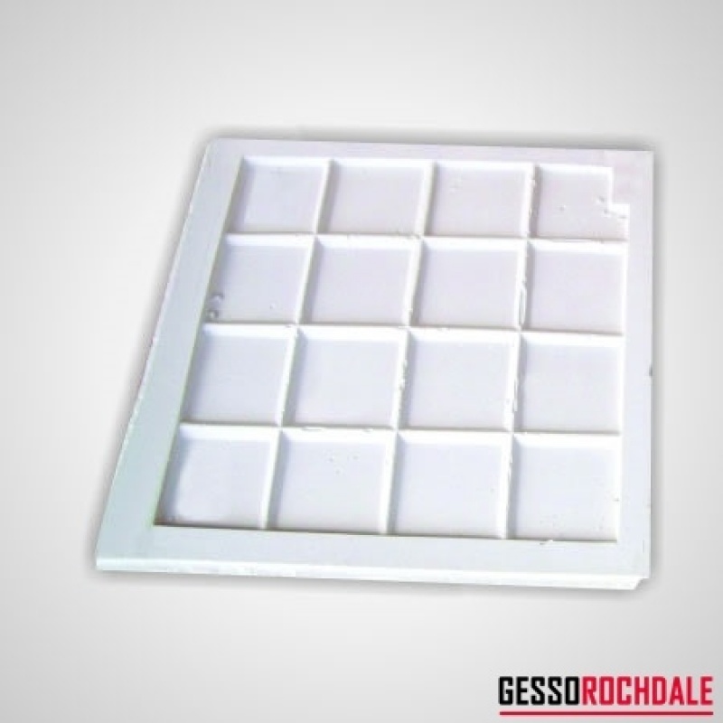 Plaquinha de Gesso 3d