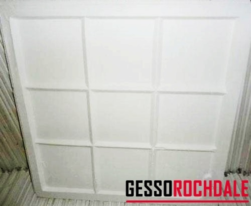 Plaquinha de Gesso para Parede 60x60