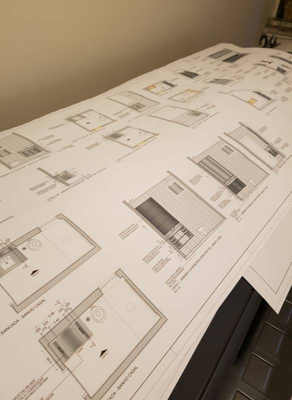 Plotagem para Projeto Arquitetônico
