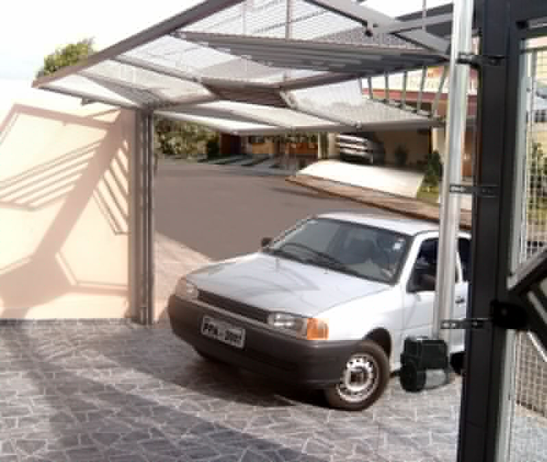 Portão Basculante Alumínio