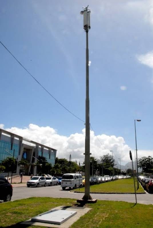 Poste Aço Cônico Contínuo