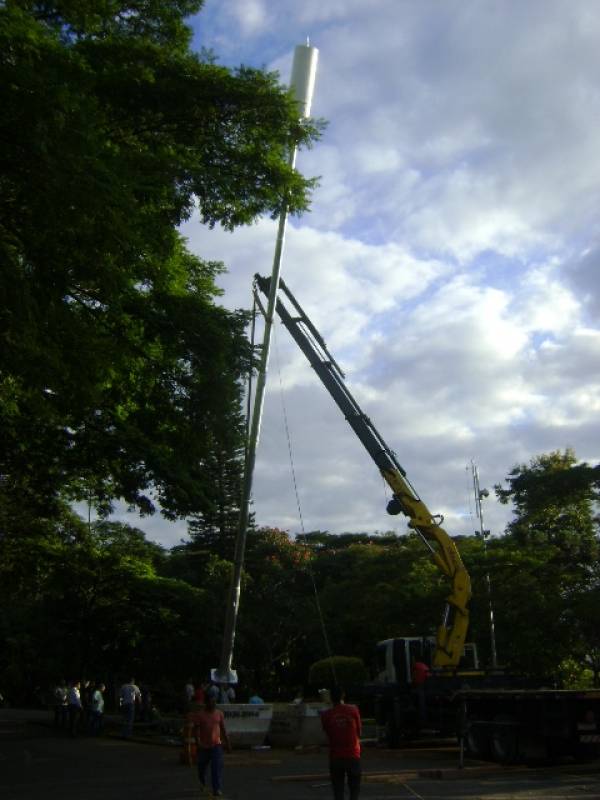 Poste para Rua Galvanizado