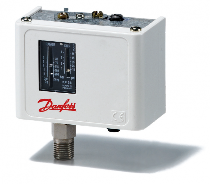 Pressostato Danfoss para Gruas