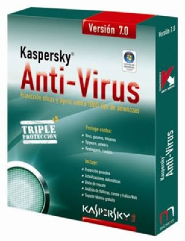 Programa Antivírus Kaspersky para Windows Server 2008