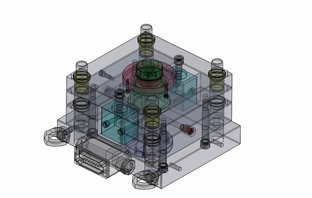 Projeto de Molde com Gaveta