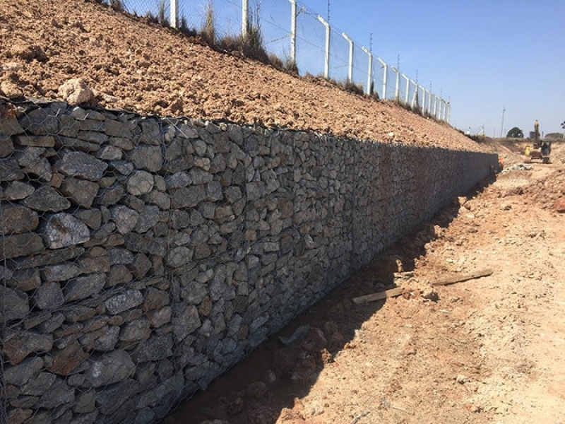 Projeto Estrutural de Muro de Arrimo em Campinas