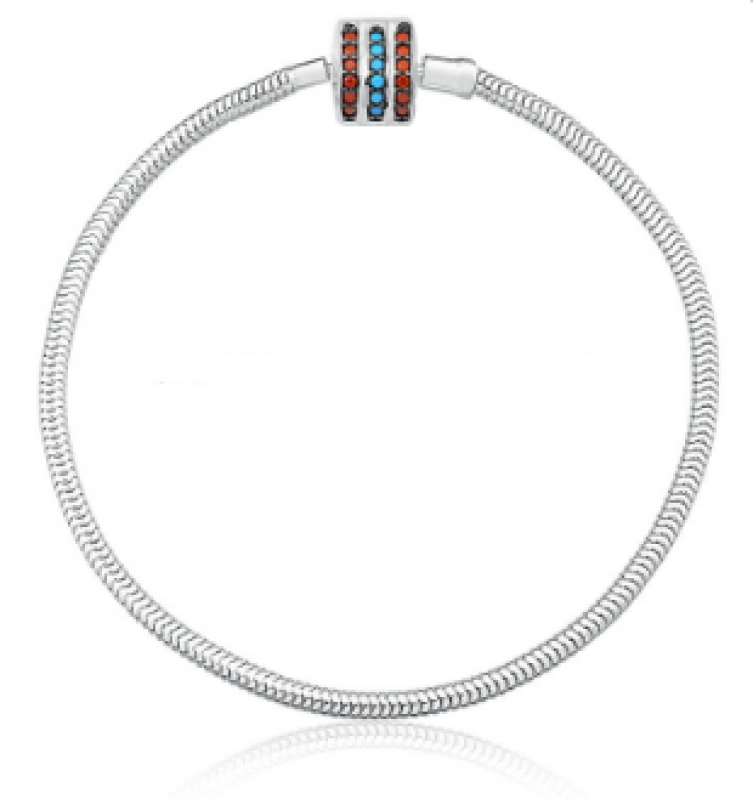 Pulseira Berloque Prata