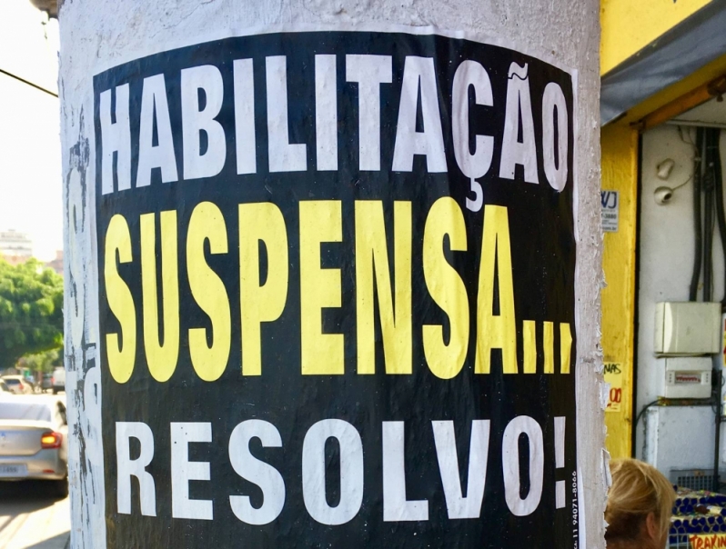 Recurso Suspensão Cnh