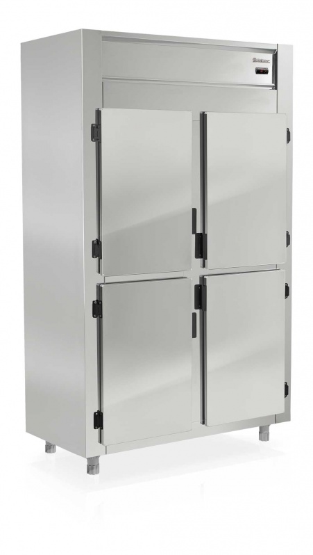 Refrigerador Comercial 4 Portas Inox