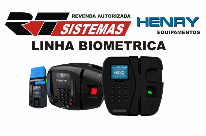 Relógio de Ponto Biométrico Henry