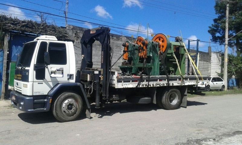 Remoção de Container de Munck